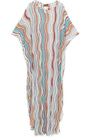 Missoni Wave-pattern cover-up