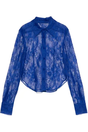 Atu Body Couture X Rue Ra floral-lace shirt