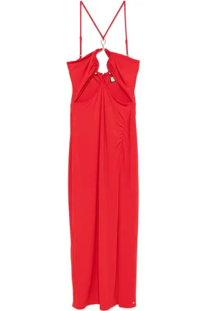NISSA Hardware-detailed midi dress
