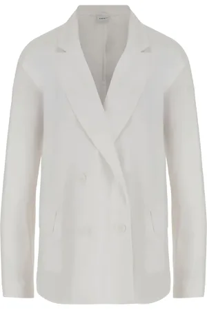 Aspesi Double-breasted cotton blazer