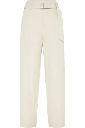 Brunello Cucinelli Corset cigarette trousers