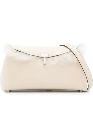 Totême T-lock clutch bag