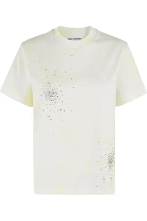 Des Phemmes Crystal-embellished T-shirt