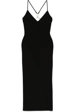 NISSA Hardware-detailed midi dress