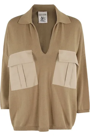 SEMICOUTURE Cotton knitted top