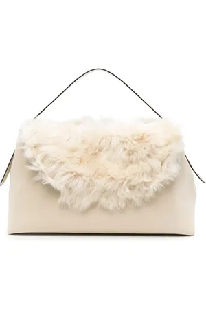 Totême Shearling tote bag