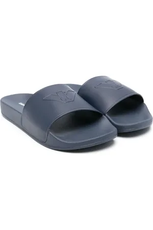 Emporio Armani Logo-embossed slides