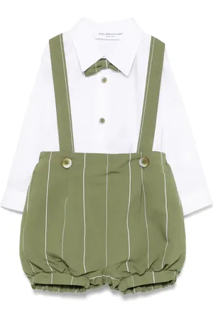 COLORICHIARI Striped shorts set
