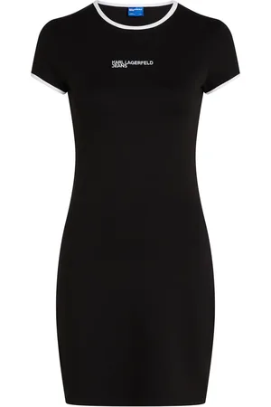 Karl Lagerfeld Logo-embroidered dress