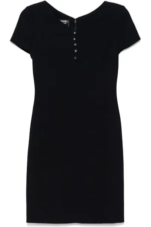 CHANEL 1996 short-sleeves dress