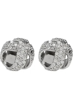 Jil Sander Crystal-embellished earrings