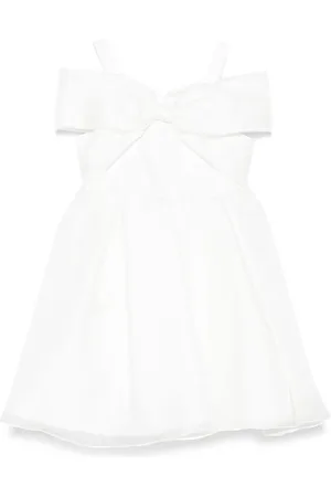 Abel & Lula Bow-detail dress