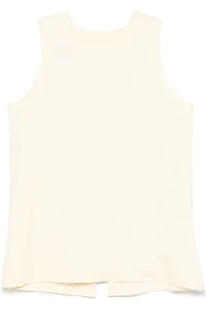 Plan C Raw-cut-edge top