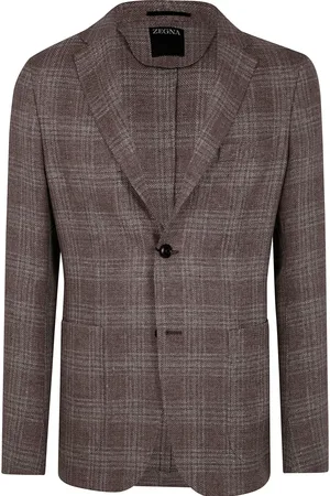 Ermenegildo Zegna Check-pattern blazer