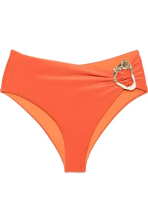 PATBO Metallic-stone jersey bikini bottoms