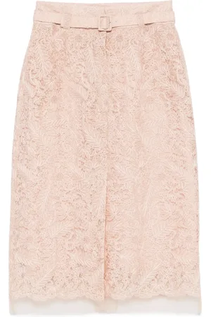 ERMANNO SCERVINO Floral-lace pencil skirt