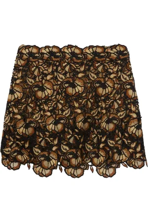ERMANNO SCERVINO Embroidered-design mini skirt