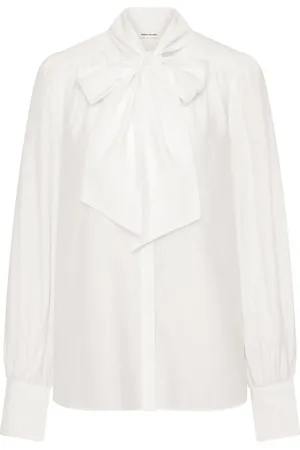 Rebecca Vallance Bow-collar shirt