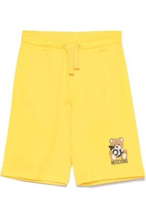 Moschino Leo Teddy-print shorts