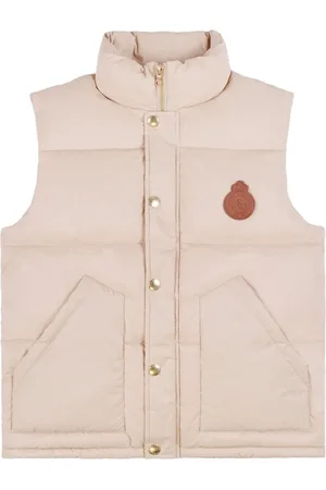 Sporty & Rich Logo-appliqué padded gilet