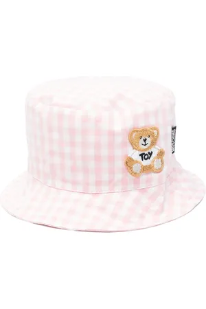 Moschino Gingam bucket hat
