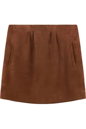 ERMANNO SCERVINO Suede mini skirt