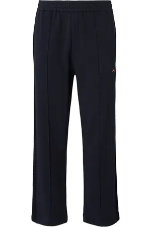Missoni Zigzag-embroidery cotton track pants