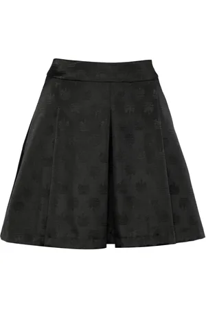 Macgraw Logo print pleated skirt