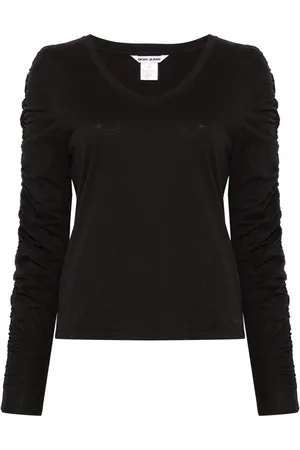 DKNY Ruched-detail T-shirt