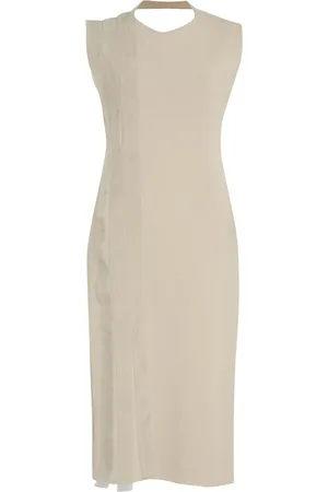 Gloria Coelho Stripe-detailed mini dress