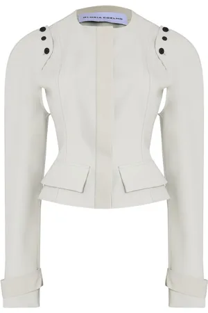 Gloria Coelho Detachable-sleeves jacket