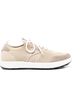 Kiton Logo-embroidered sneakers
