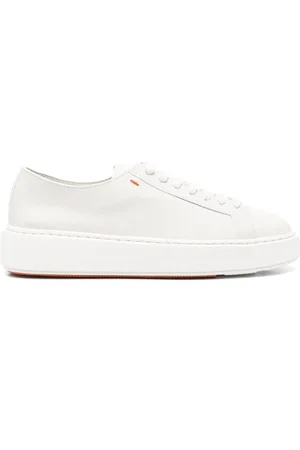 santoni Leather sneakers