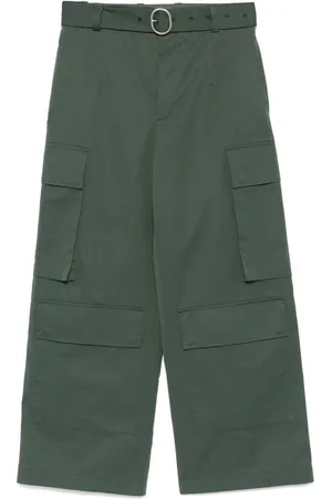 Jil Sander Belted cargo trousers