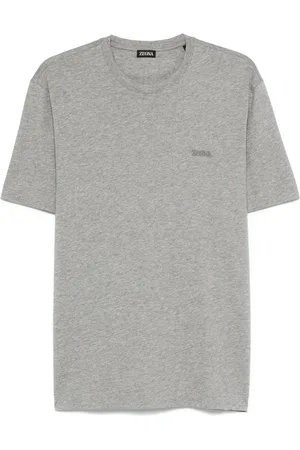 Ermenegildo Zegna Logo-embroidered T-shirt