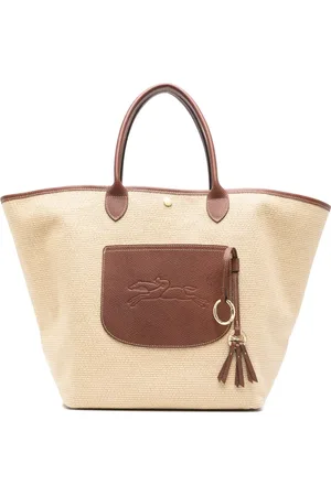 Longchamp Large Le Pliage Collection Basket tote bag
