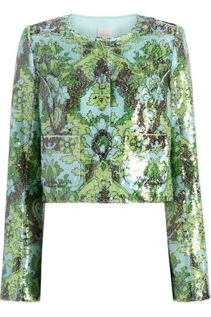 Cinq A Sept Sequin Damask Aspen jacket