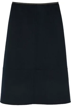 YVES SALOMON Double-sided midi skirt