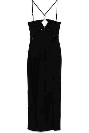 NISSA Hardware-detailed midi dress
