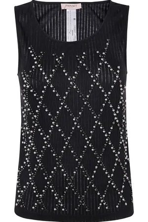 Twin-Set Bead-embellished vest