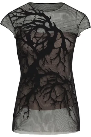 Gloria Coelho Tree-detailed T-shirt