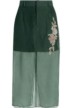 Cinq A Sept Peggy midi skirt