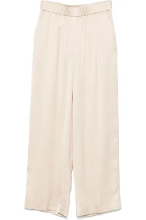 PESERICO SIGN Satined trousers