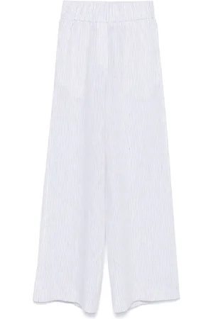 PESERICO SIGN Striped trousers
