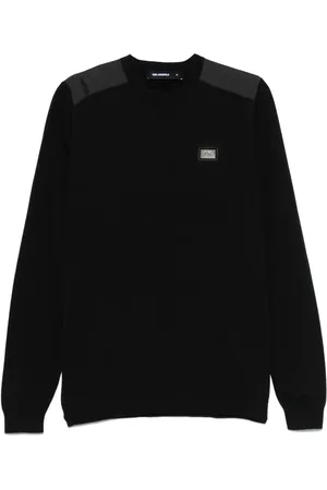 Karl Lagerfeld Logo-plaque sweater