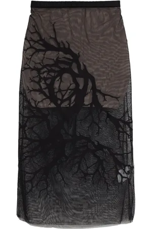 Gloria Coelho Sheer skirt