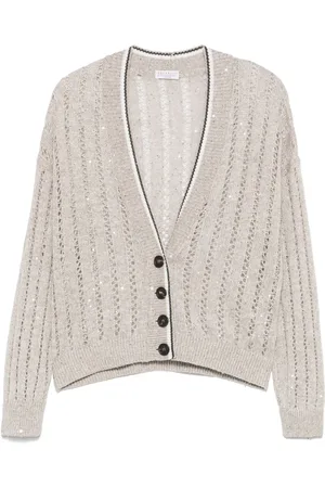 Brunello Cucinelli Open-knit cardigan