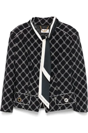 Elisabetta Franchi Printed crepe jacket
