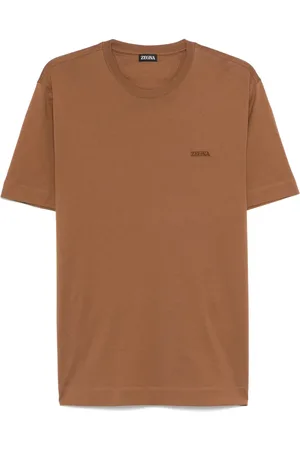 Ermenegildo Zegna Logo-embroidered T-shirt