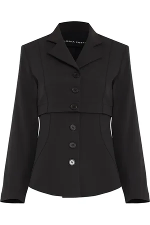 Gloria Coelho Detachable-hem blazer